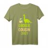 Kinder Großer Cousin 2021 TShirt Dino Geschenk - Perfektes Geburtstags- und Schwangerschaftsgeschenk für Dino-Liebhaber