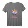 Großer Cousine Geschenk Ankündigung Baby Geburt Einhorn T-Shirt – Perfekt für Babyparty, Baby Shower und Familienfeiern
