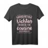Kinder Großartige Nichten werden zur Cousine befördert T-Shirt – Perfektes Geschenk für werdende Nichten und Familienmitglieder