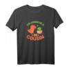 I'm Gonna Be A Big Cousin Dinosaurier T-Shirt – Perfekt für Schwangerschaftsankündigungen, Babypartys & Familienfeiern
