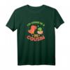 I'm Gonna Be A Big Cousin Dinosaurier T-Shirt – Perfekt für Schwangerschaftsankündigungen, Babypartys & Familienfeiern