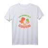 I'm Gonna Be A Big Cousin Dinosaurier T-Shirt – Perfekt für Schwangerschaftsankündigungen, Babypartys & Familienfeiern