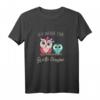 Ich werde Große Cousine T-Shirt mit Eule – Perfektes Geschenk zur Geburt, Baby-Party & Baby-Shower für werdende Cousinen