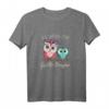 Ich werde Große Cousine T-Shirt mit Eule – Perfektes Geschenk zur Geburt, Baby-Party & Baby-Shower für werdende Cousinen