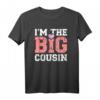 Große Cousine T-Shirt – Geschenk für Cousinen, Familienliebe und Verwandtschaft feiern