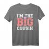 Große Cousine T-Shirt – Geschenk für Cousinen, Familienliebe und Verwandtschaft feiern
