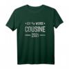 Ich werde Cousine 2021 - Lustiges Schwangerschafts-T-Shirt als Geschenk für werdende Cousine und Babyankündigung