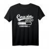 Cousin 2020 Loading Ladebalken T-Shirt – Witziges Familiengeschenk für Neugeborene, Geschwister und Verwandte