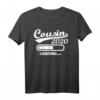 Cousin 2020 Loading Ladebalken T-Shirt – Witziges Familiengeschenk für Neugeborene, Geschwister und Verwandte
