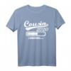 Cousin 2020 Loading Ladebalken T-Shirt – Witziges Familiengeschenk für Neugeborene, Geschwister und Verwandte