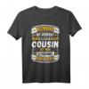 Lustiges Cousin Vetter Geschenk T-Shirt - Humoriges Spruchmotiv für Geburtstag, Weihnachten & Familienfeiern