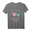Ich werde Große Cousine 2021 T-Shirt mit Eule – Perfektes Geschenk zur Geburt, Baby-Party & Baby-Shower für zukünftige Cousine