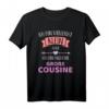 Bin vielleicht klein aber ich bin bald eine große Cousine T-Shirt – Persönliches Familiengeschenk für kleine und zukünftige große Cousinen