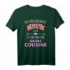 Bin vielleicht klein aber ich bin bald eine große Cousine T-Shirt – Persönliches Familiengeschenk für kleine und zukünftige große Cousinen