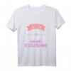 Bin vielleicht klein aber ich bin bald eine große Cousine T-Shirt – Persönliches Familiengeschenk für kleine und zukünftige große Cousinen