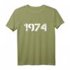 Vintage Retro 1974 T-Shirt - Perfektes Geburtstagsgeschenk für 1974 Geborene und Nostalgie-Liebhaber