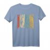 Hamburg Retro Silhouette T-Shirt - Liebe zur Reeperbahn, Hafen & Elbe, Perfektes Geschenk für Hamburg-Fans