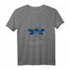 Damen Libelle Tattoomotiv Sommer Breathe Meditation Yoga T-Shirt mit V-Ausschnitt – Perfekt für Entspannung, Frühling & Sommer, Geschenkidee für Frauen
