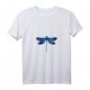 Damen Libelle Tattoomotiv Sommer Breathe Meditation Yoga T-Shirt mit V-Ausschnitt – Perfekt für Entspannung, Frühling & Sommer, Geschenkidee für Frauen