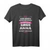 Anna Vorname Königin Lustiges Namens-T-Shirt – Personalisierte Geschenkidee für Frauen, Freundinnen, Töchter & Familienmitglieder
