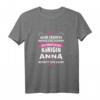 Anna Vorname Königin Lustiges Namens-T-Shirt – Personalisierte Geschenkidee für Frauen, Freundinnen, Töchter & Familienmitglieder