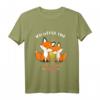 Ich Werde Große Cousine 2021 Füchse T-Shirt – Süßes Babyshower Geschenk für die werdende Cousine, perfekt für Babypartys