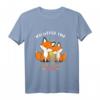 Ich Werde Große Cousine 2021 Füchse T-Shirt – Süßes Babyshower Geschenk für die werdende Cousine, perfekt für Babypartys