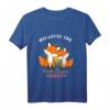 Ich Werde Große Cousine 2021 Füchse T-Shirt – Süßes Babyshower Geschenk für die werdende Cousine, perfekt für Babypartys