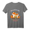 Ich Werde Große Cousine 2021 Füchse T-Shirt – Süßes Babyshower Geschenk für die werdende Cousine, perfekt für Babypartys