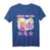 Kinder Prinzessin 4. Geburtstag T-Shirt für Mädchen - Perfektes Geburtstagsoutfit für kleine Prinzessinnen