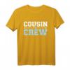 Cousin Crew T-Shirt in Blau – Perfektes Familien-Shirt für Cousins, Cousinen & Verwandte zum gemeinsamen Feiern