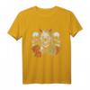 Teufelshorn Totenkopf Mädchen Rosen T-Shirt – Perfektes Gothic Geschenk für Halloween, Geburtstag & Vintage-Style
