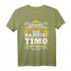 Lustiges Timo Name Majestät Shirt – Personalisiertes Geschenk mit Krone für Männer, Papa, Bruder, Opa, Geburtstag & Weihnachten