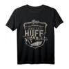 Keep Calm And Let HUFF Handle It Lustiges Familienname Vintage T-Shirt – Personalisierte Geschenke für Familie, Weihnachten & Geburtstage