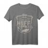 Keep Calm And Let HUFF Handle It Lustiges Familienname Vintage T-Shirt – Personalisierte Geschenke für Familie, Weihnachten & Geburtstage