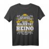 Heino Name Lustiges Majestät Shirt - Personalisierte Geschenkidee für Männer mit Humor, Geburtstag, Weihnachten, Festival & Party
