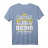 Heino Name Lustiges Majestät Shirt - Personalisierte Geschenkidee für Männer mit Humor, Geburtstag, Weihnachten, Festival & Party