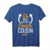 So sieht ein richtig cooler Cousin aus - Lustiges Geschenk T-Shirt für Geburtstag, Weihnachten & Vatertag