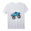 Kinder Young Wild and Three! 3. Geburtstag Monster Truck T-Shirt für Jungen – Perfekt für Geburtstagspartys & Auto-Liebhaber