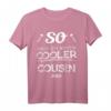 So sieht ein richtig cooler Cousin aus T-Shirt – Originelle Geschenkidee für Geburtstag, Weihnachten & Familienfeiern