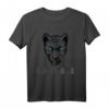 Cool Black Wild Panther Graphic T-Shirt für Damen und Herren - Trendiges Tiermotiv für Party, Halloween, Strand & Sommer