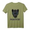 Cool Black Wild Panther Graphic T-Shirt für Damen und Herren - Trendiges Tiermotiv für Party, Halloween, Strand & Sommer