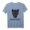 Cool Black Wild Panther Graphic T-Shirt für Damen und Herren - Trendiges Tiermotiv für Party, Halloween, Strand & Sommer