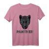 Cool Black Wild Panther Graphic T-Shirt für Damen und Herren - Trendiges Tiermotiv für Party, Halloween, Strand & Sommer
