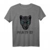 Cool Black Wild Panther Graphic T-Shirt für Damen und Herren - Trendiges Tiermotiv für Party, Halloween, Strand & Sommer