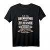 Lustiges Dachdecker T-Shirt Geschenk für Dachdeckerei & Bedachung - Perfekt für Weihnachten & Geburtstag