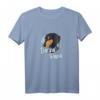 Dackel Papa mit Teckel Comic Zeichnung - Herren T-Shirt für Hundeliebhaber & stolze Hundehalter