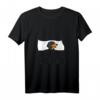 Damen Offizielles Schlafshirt mit Dackel Hund Motiv – Bequemes Schlafanzug T-Shirt mit V-Ausschnitt, Perfekt als Geschenkidee für Hundeliebhaber & Schlafmützen