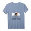 Damen Offizielles Schlafshirt mit Dackel Hund Motiv – Bequemes Schlafanzug T-Shirt mit V-Ausschnitt, Perfekt als Geschenkidee für Hundeliebhaber & Schlafmützen