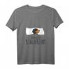 Damen Offizielles Schlafshirt mit Dackel Hund Motiv – Bequemes Schlafanzug T-Shirt mit V-Ausschnitt, Perfekt als Geschenkidee für Hundeliebhaber & Schlafmützen
